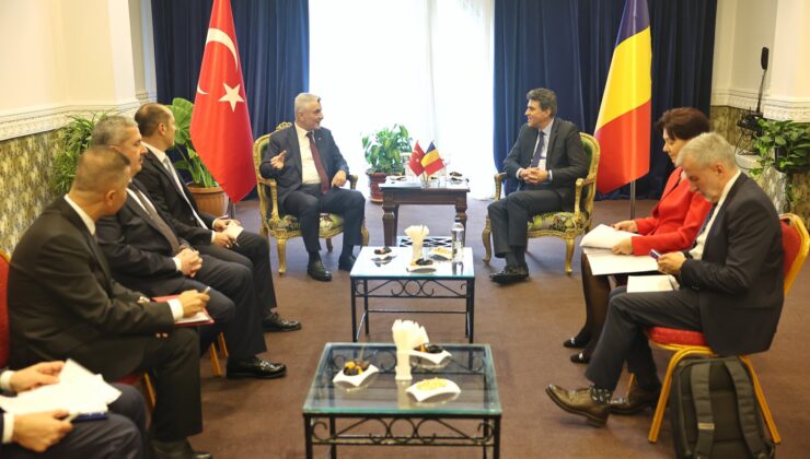 Bakan Ömer Bolat, Romanya Yatırım ve Dış Ticaret Ajansı Yetkilisiyle Görüştü