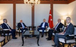 Bakan Hakan Fidan, Haşdi Şabi Komisyonu Başkanı Falih El-Feyyad İle Görüştü