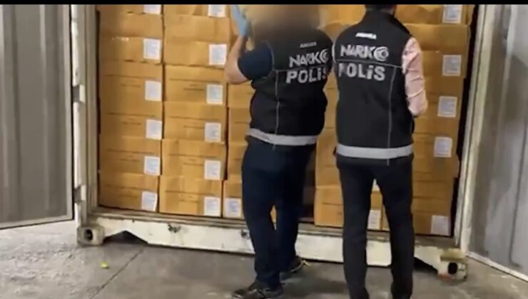 Bakan Yerlikaya Duyurdu: Derince Limanı’nda 1 Ton 508 Kilogram Skunk Ele Geçirildi