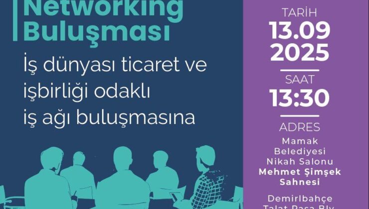 Ankara’da Ticaret ve Networking Buluşması Gerçekleşiyor