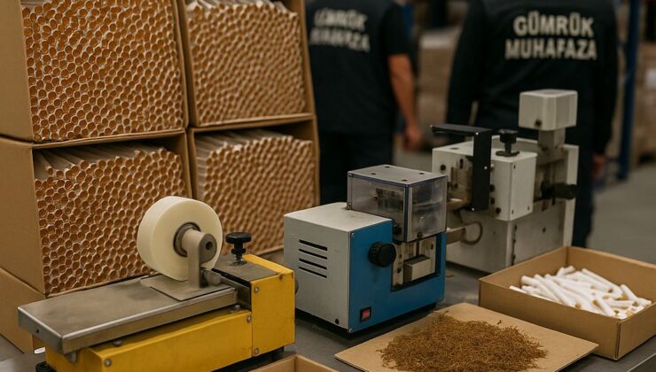 Ticaret Bakanlığı Gümrükler Muhafaza Ekiplerinden Dev Operasyon: 51 Milyon 344 Bin Adet Makaron Ele Geçirildi