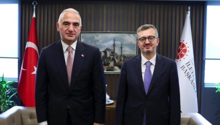 Kültür ve Turizm Bakanı Ersoy’dan İletişim Başkanlığına Ziyaret