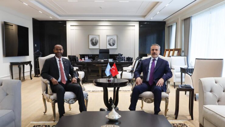 Bakan Fidan, Somalili Mevkidaşı ile Ankara’da Görüştü