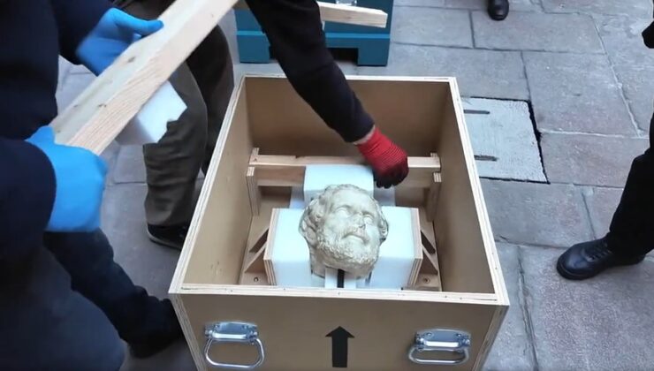 ABD’den İade Edilen Tarihi Hazineler Anadolu Medeniyetleri Müzesi’ne Teslim Edildi