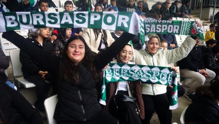 Osmangazili Çocuklar, Bursaspor Coşkusunu Tribünde Yaşadı