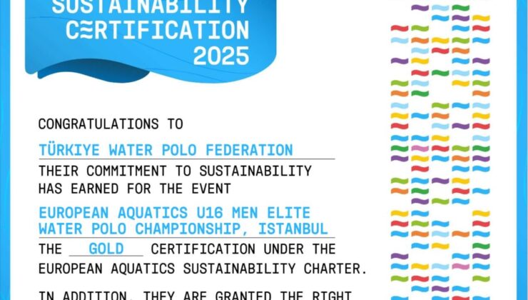 Türkiye Sutopu Federasyonu’ndan Uluslararası Başarı: Avrupa Şampiyonası’na ‘Altın’ Damga