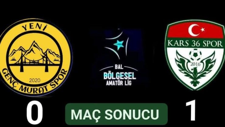 Kars 36 Spor, Deplasmandan 3 Puan ile döndü