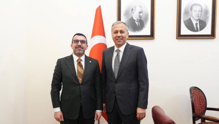 AK Parti Kars Milletvekili Adem Çalkın’dan İçişleri Bakanı Yerlikaya’ya Ziyaret: Kars’ın Talepleri İletildi
