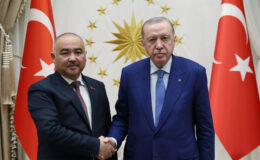 Cumhurbaşkanı Erdoğan, Kırgızistan Parlamento Başkanı Uulu’yu Kabul Etti