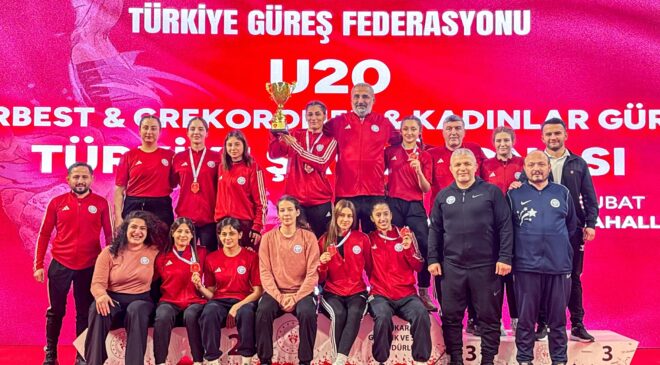 U20 Kadınlar Güreş Türkiye Şampiyonası Sona Erdi: Şampiyon ASKİ Spor Kulübü