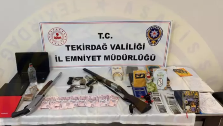 TEKİRDAĞ MERKEZLİ 7 İLDE ‘MEDYUM’ OPERASYONU: 19 TUTUKLAMA