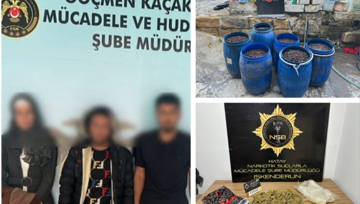 Hatay’da 6 Şüpheli Yakalandı