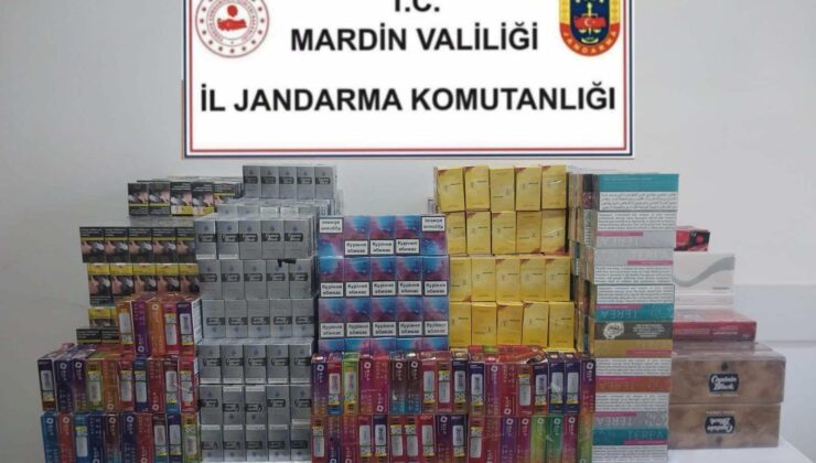 Mardin’de Kaçak Tütün Operasyonu: Binlerce Paket Sigara Ele Geçirildi