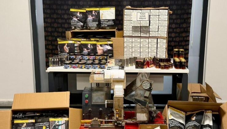 Yalova’da Kaçak Tütün Operasyonu: 5 Adrese Eş Zamanlı Baskın