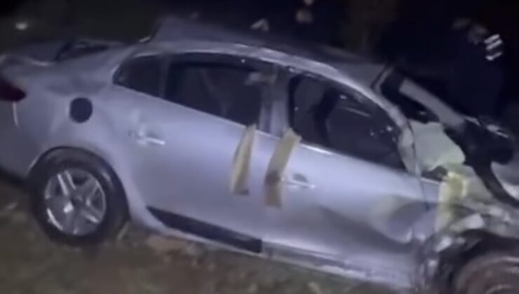 Dönüş Yolunda Faciaya Dönüşen Kaza: 1 Ölü, 4 Yaralı