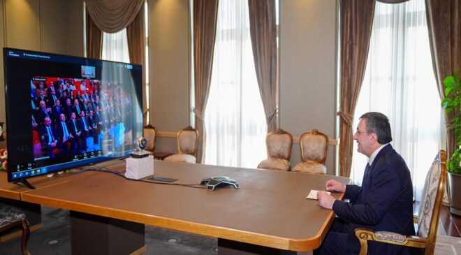 Cumhurbaşkanı Yardımcısı Cevdet Yılmaz’dan Yapay Zeka Vurgusu: “Bilgi ve Uygulama Birleşmeli”