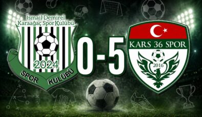 Kars 36 Spor, İD Karaağaçspor’u Evinde 5-0 Farkla Kazandı