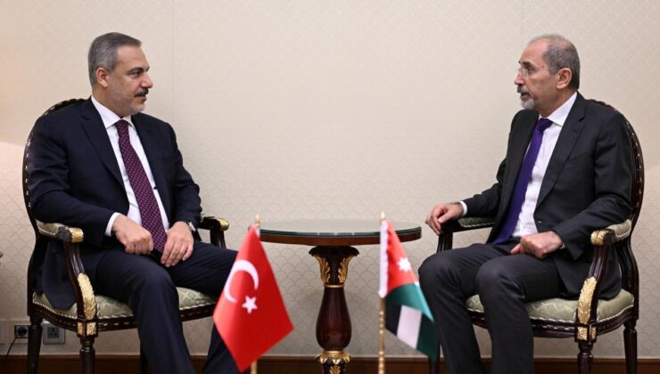 Dışişleri Bakanı Hakan Fidan’dan Ürdünlü Mevkidaşıyla Kritik Görüşme