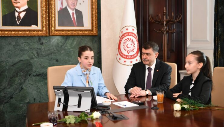 Ankara Valisi Vasip Şahin’den Makam Devri: Yeni Vali Serra Arslan