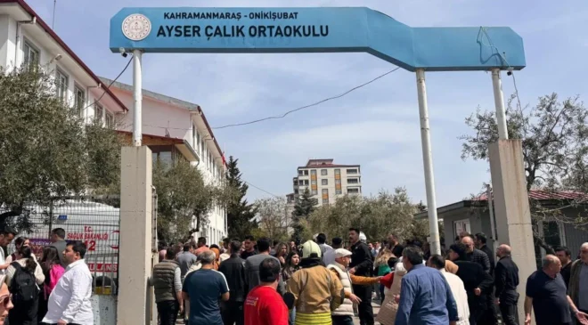 Kahramanmaraş Onikişubat’ta Okulda Yaşanan Olay Sonrası Eğitim Düzeni Değişti