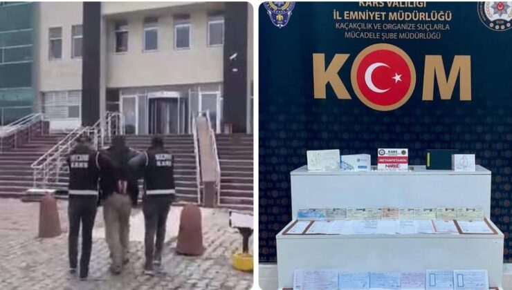 Kars’ta Tefecilik Operasyonu: Milyonluk Senetler ve Uyuşturucu Ele Geçirildi
