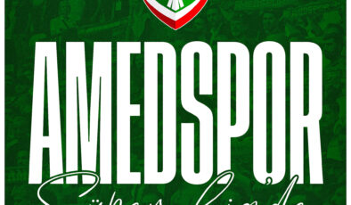 Cumhurbaşkanı Erdoğan’dan Amedspor’a Tebrik Mesajı