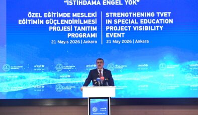 Milli Eğitim Bakanlığı’ndan Özel Çocuklara Mesleki Gelecek: Özel Eğitimde Mesleki Eğitimin Güçlendirilmesi Projesi Tanıtıldı