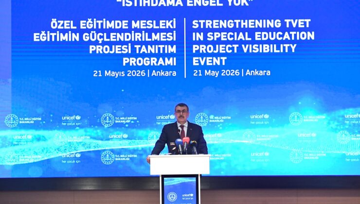 Milli Eğitim Bakanlığı’ndan Özel Çocuklara Mesleki Gelecek: Özel Eğitimde Mesleki Eğitimin Güçlendirilmesi Projesi Tanıtıldı
