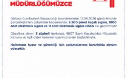 Ankara’da Kaçakçılık Operasyonu: 3 Gözaltı
