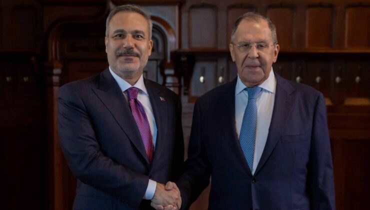 Dışişleri Bakanı Fidan Moskova’da Rus Mevkidaşı Lavrov İle Bir Araya Geldi