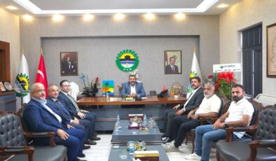 Diyarbakır OSB Yönetimine Anlamlı Hayırlı Olsun Ziyareti