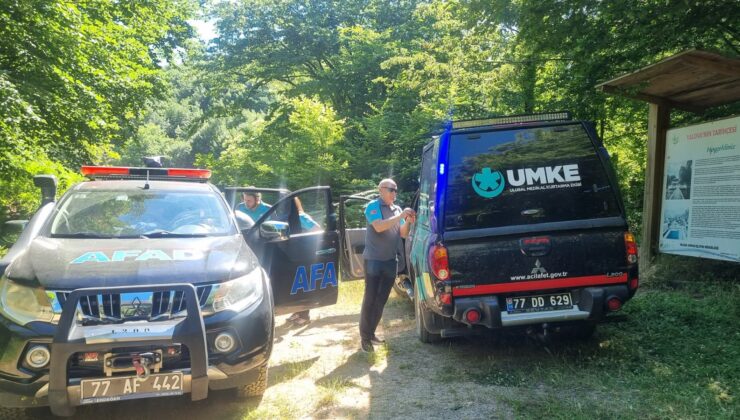 Yalova’da Şelale Mevkiinde Düşen Vatandaş Kurtarıldı