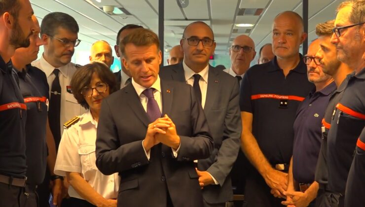 Macron: Yangınlar İkinci Dünya Savaşı’ndan Bu Yana En Ağır Tablo